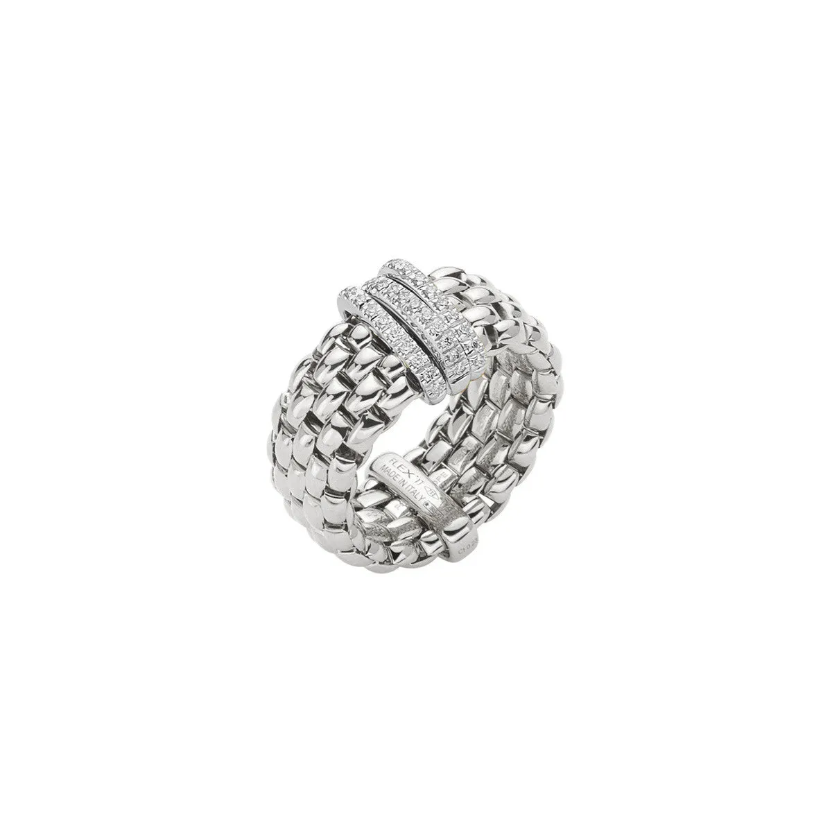 18K Gold Flex'It Panorama Diamond Ring