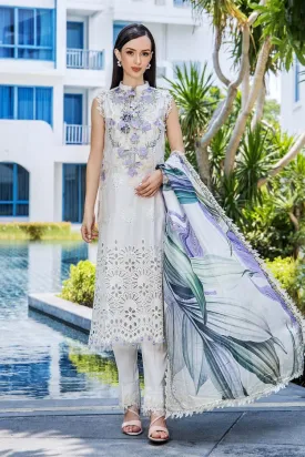 Adans Libas - Adan's Blossom Unstitched Lawn Collection - 7508