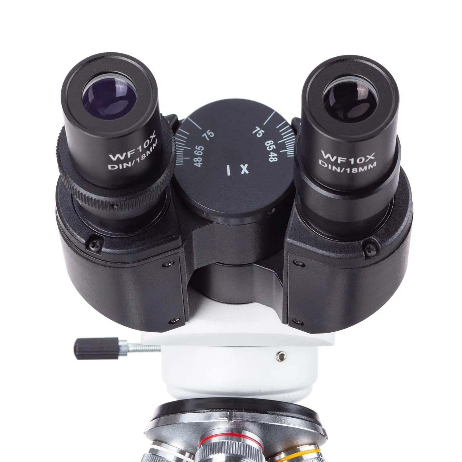 AmScope B120 Series Student & Professional LED Binocular Compound Microscope w/Siedentopf Head, 3D Mechanical Stage & Optional Digital Camera