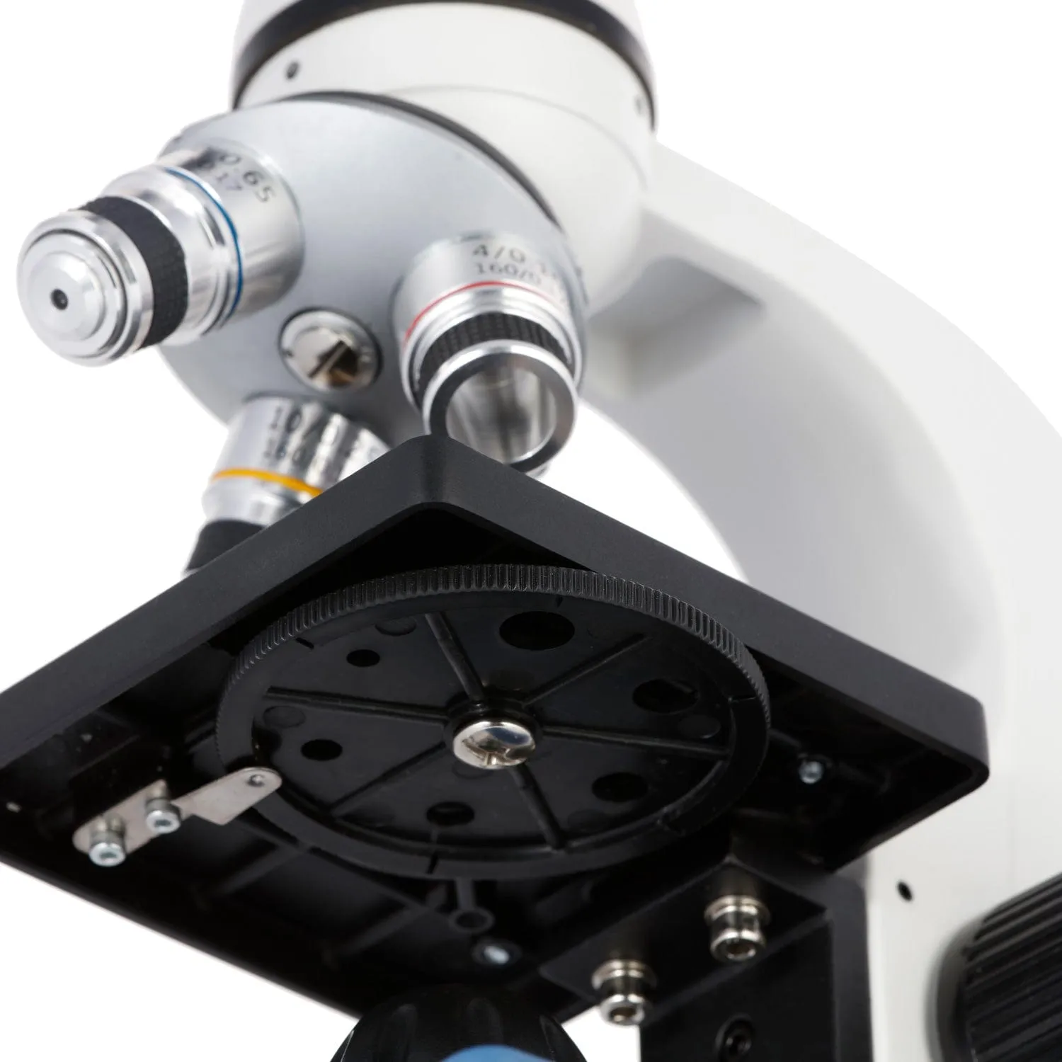AmScope M150 Series Portable LED Monocular Student Compound Microscope 40X-1000X Magnification With Optional Camera