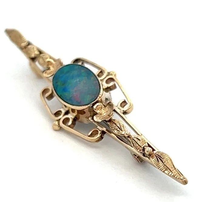 Antique Opal Brooch