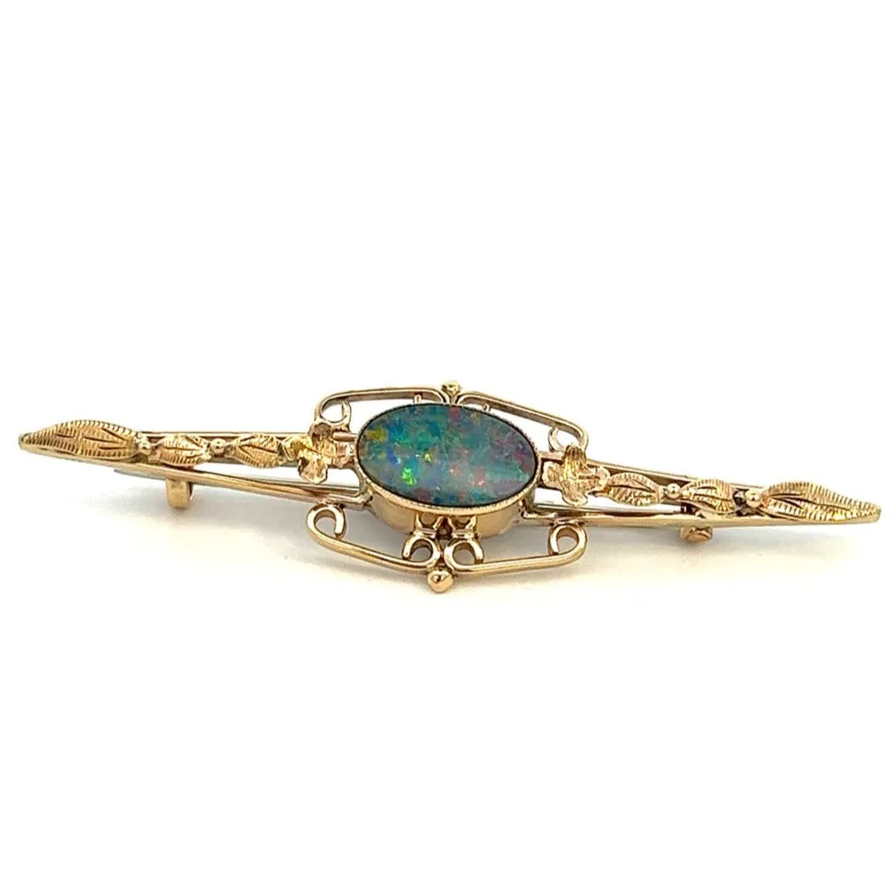 Antique Opal Brooch