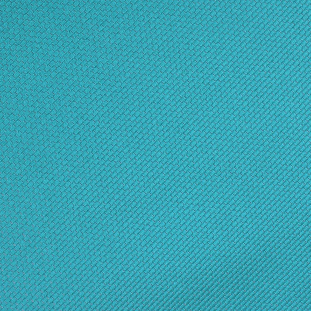 Aqua Blue Malibu Weave Pocket Square