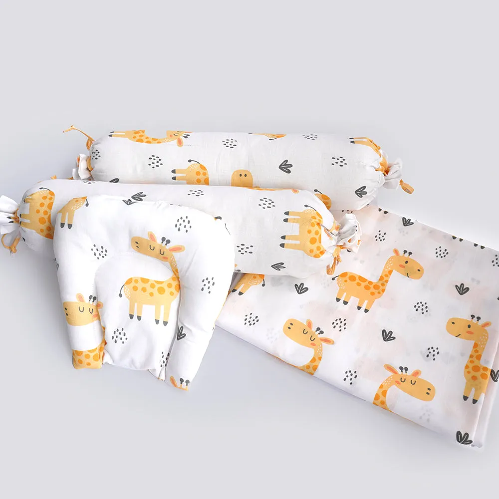 Baby Giraffe - Organic Gift "Basket Of Love"