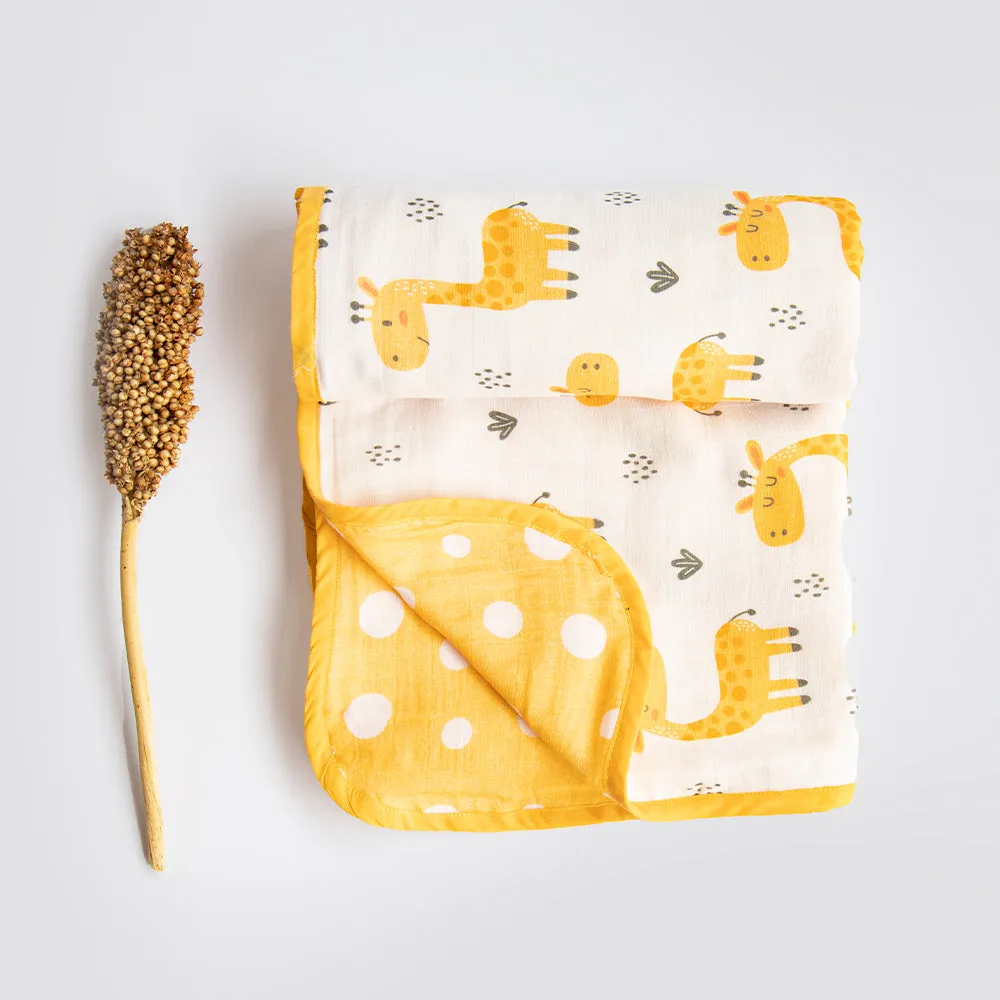 Baby Giraffe - Organic Gift "Basket Of Love"