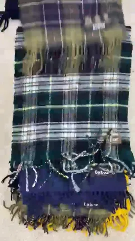 Barbour Authentic Scarves 12 PCs