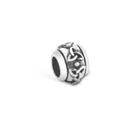 Bead Charm, Celtic Round Knot