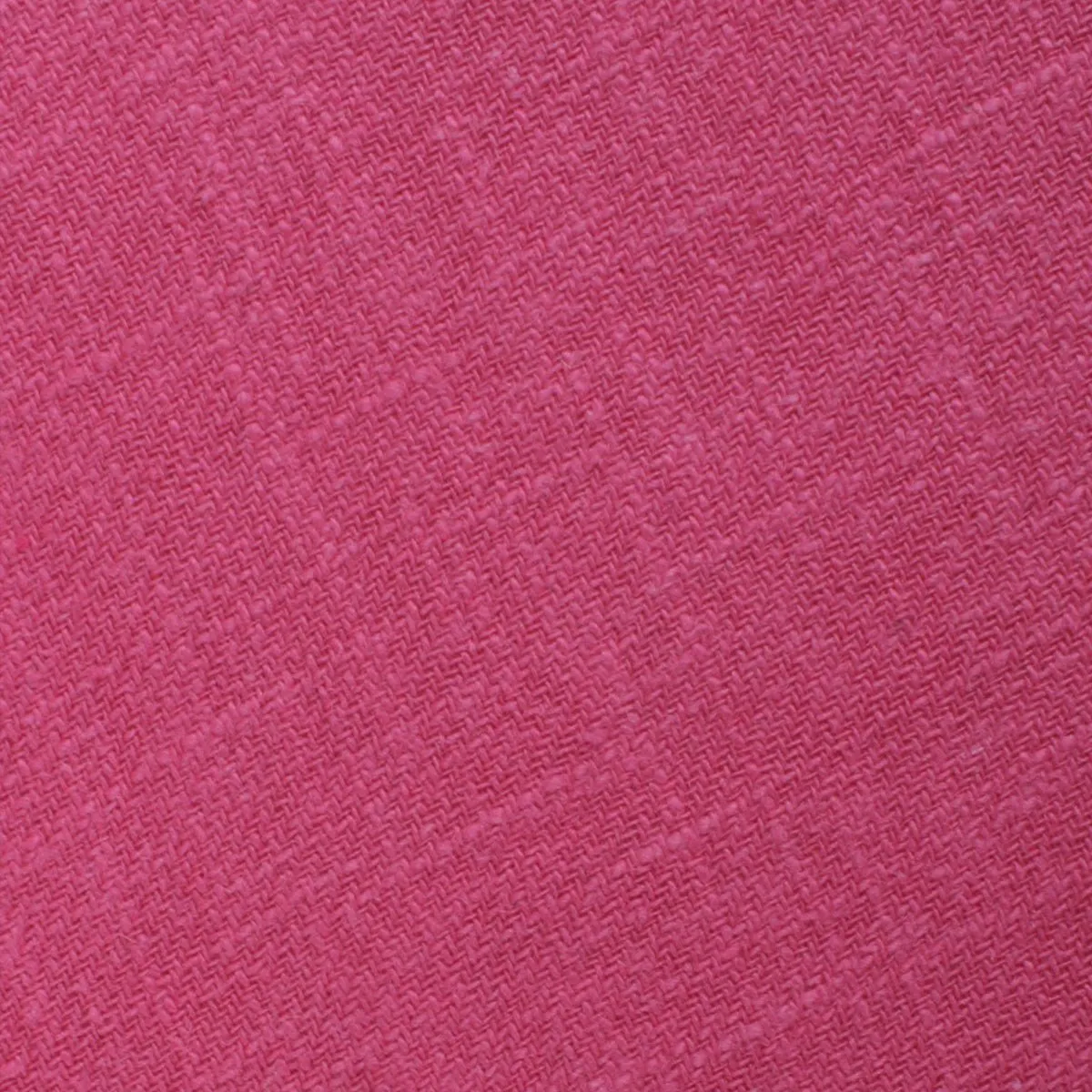 Begonia Hot Pink Linen Pocket Square