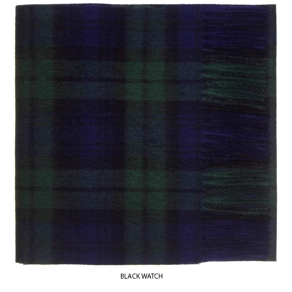 Blackwatch Lambswool Check Scarf
