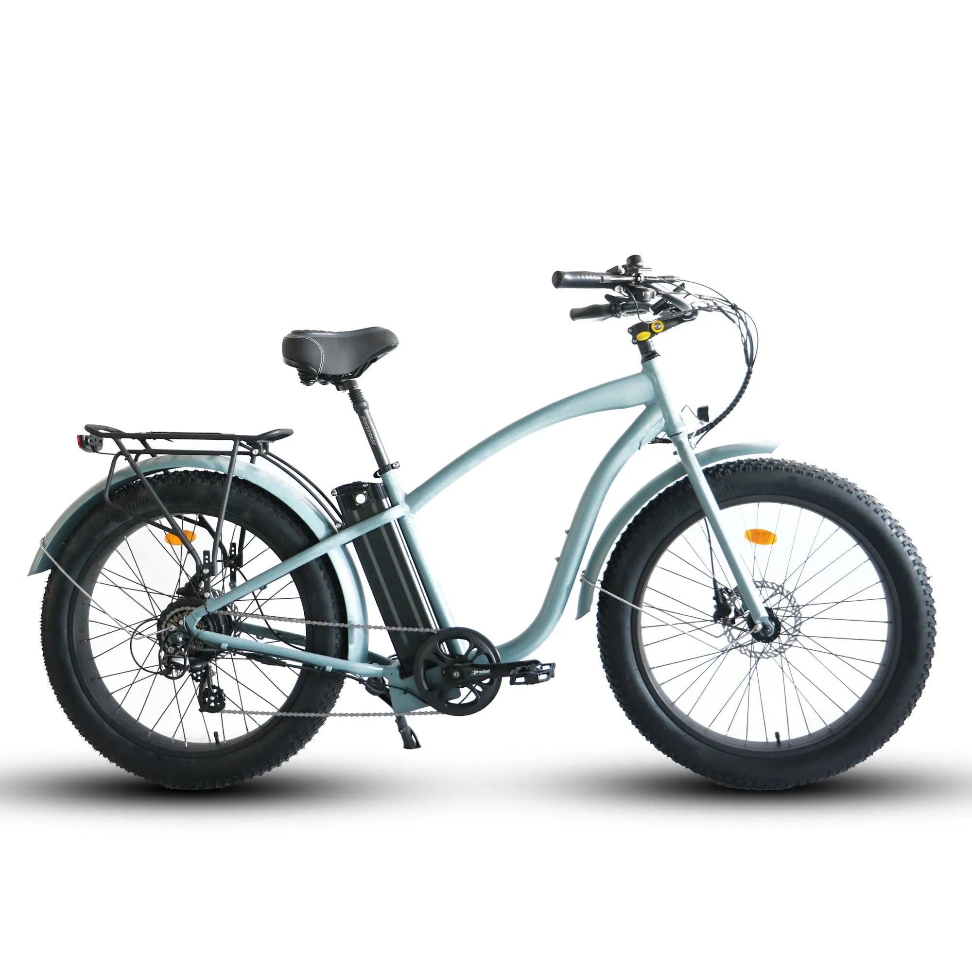 Coastal Cruiser 52V 750W Fat Tire Step Over Beach Cruiser Electric Bike