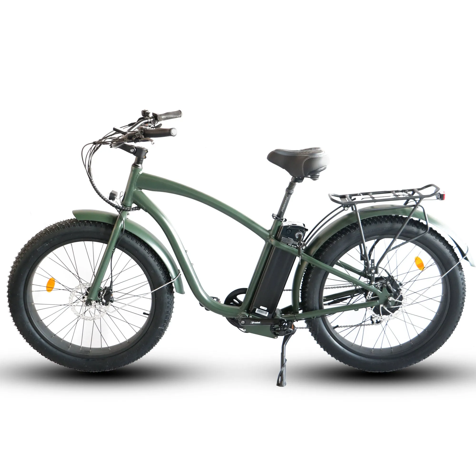 Coastal Cruiser 52V 750W Fat Tire Step Over Beach Cruiser Electric Bike