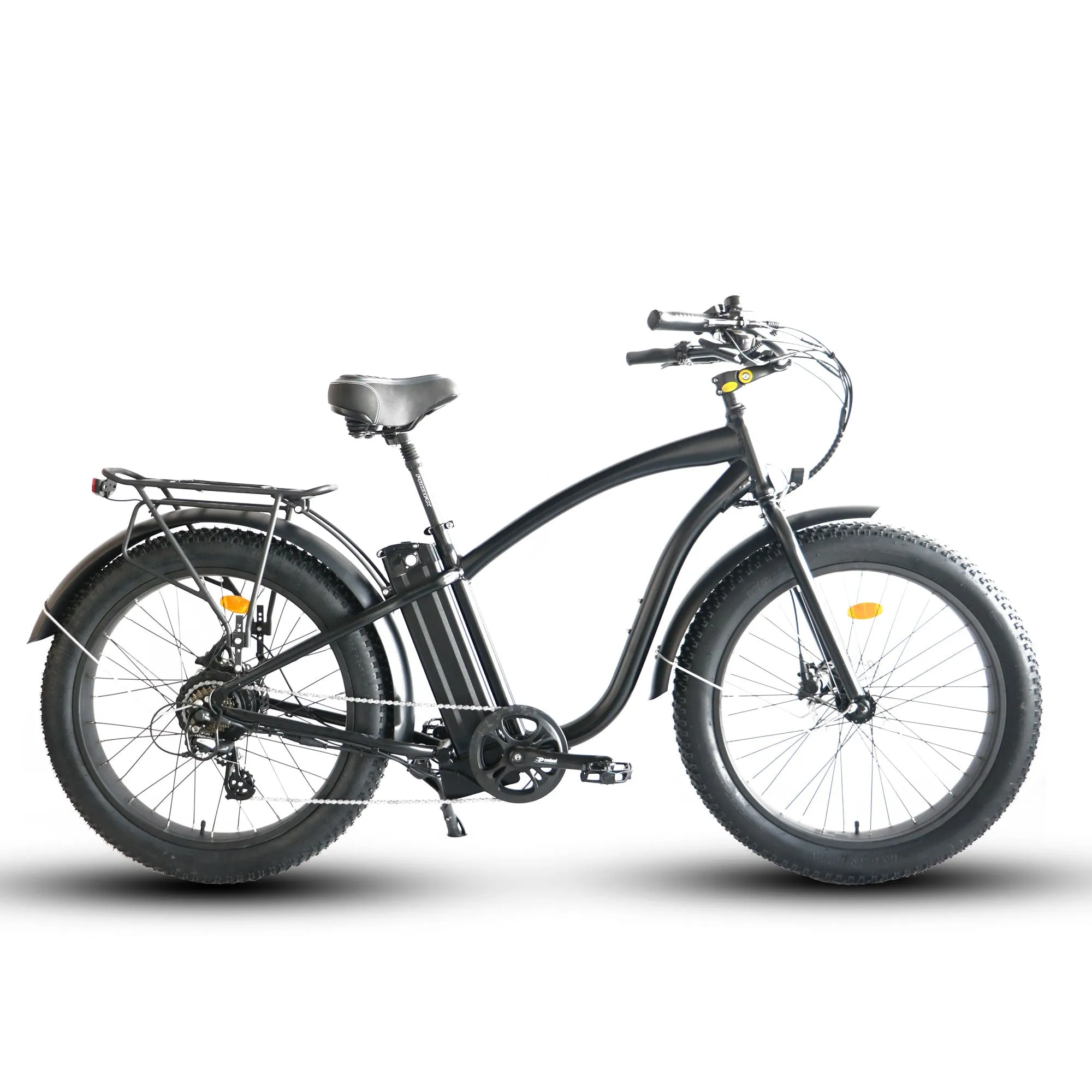 Coastal Cruiser 52V 750W Fat Tire Step Over Beach Cruiser Electric Bike