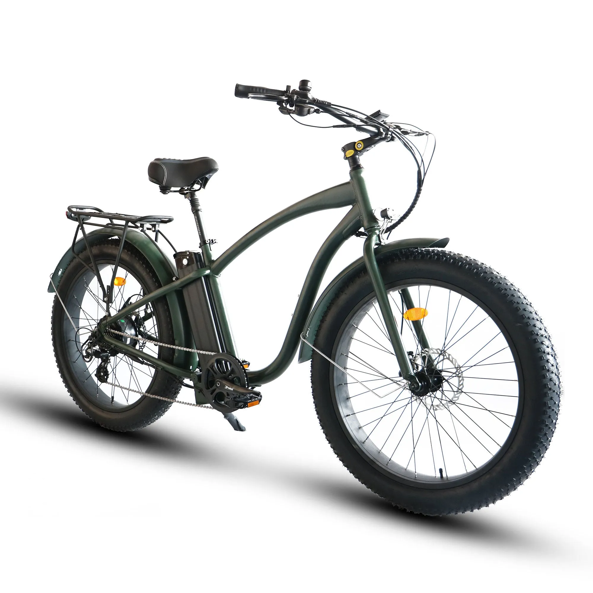 Coastal Cruiser 52V 750W Fat Tire Step Over Beach Cruiser Electric Bike