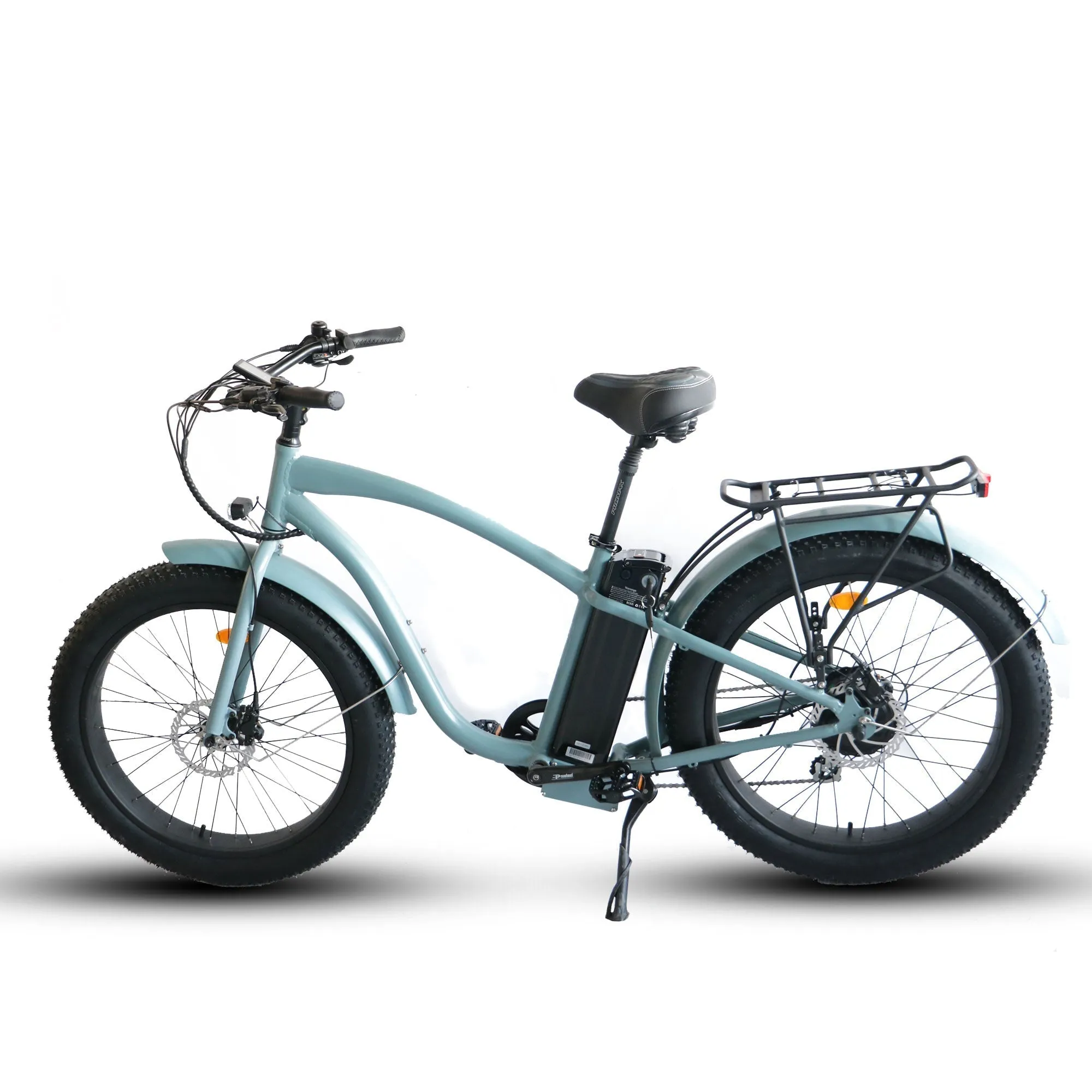 Coastal Cruiser 52V 750W Fat Tire Step Over Beach Cruiser Electric Bike