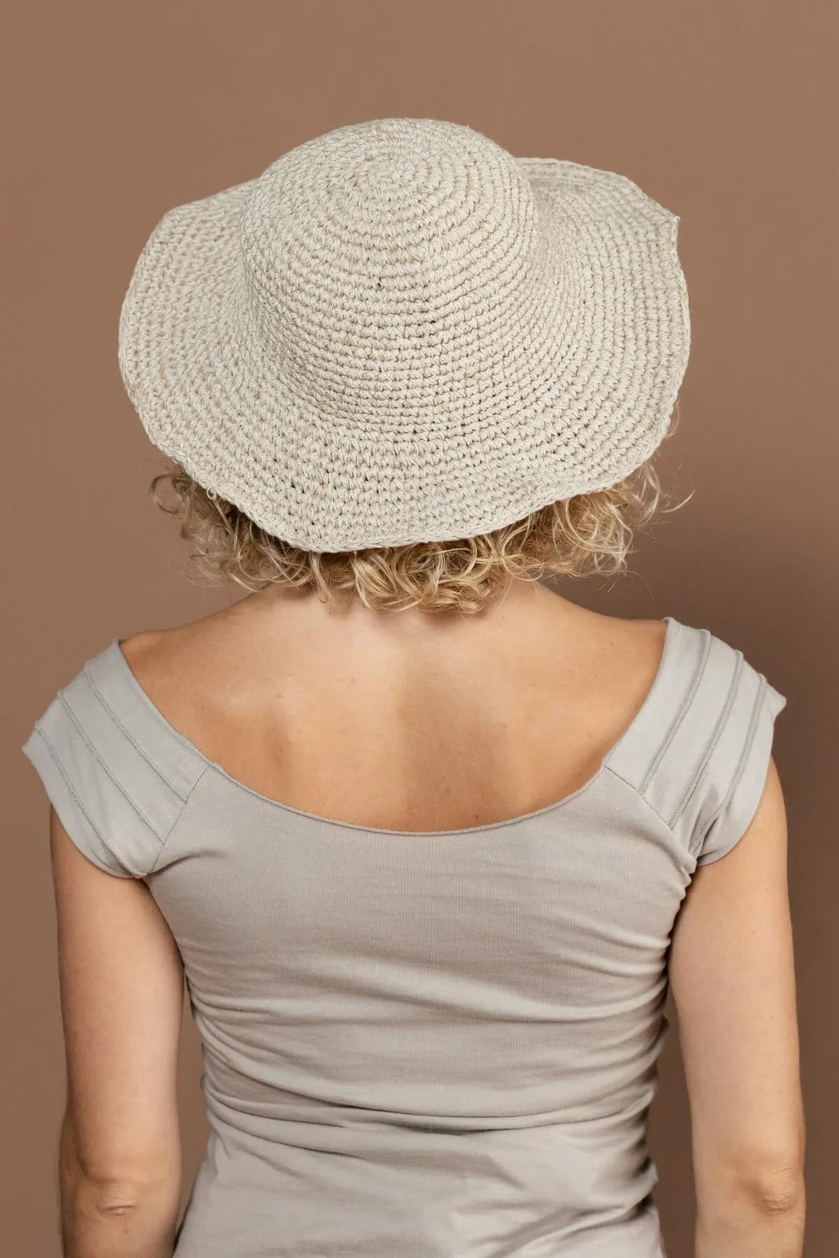 Crochet Hemp Hat