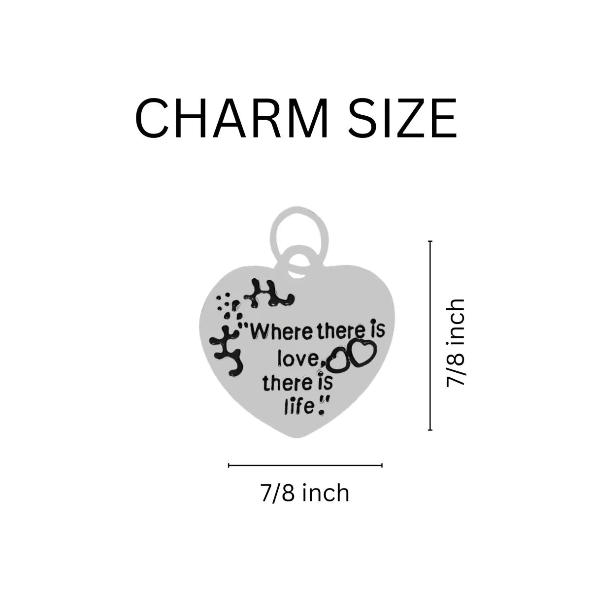 Cystic Fibrosis Ribbon Charm Bracelets