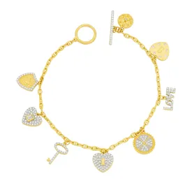 Dressed with Love Charm Bracelet