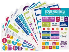Essentials Health & Fitness Planner Stickers (Set of 325 Stickers) Paperback  October 18, 2019