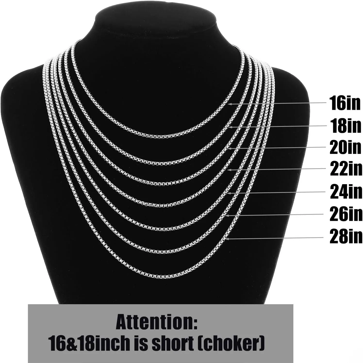 Fiusem Bible Verse Cross Necklace for Men, Stainless Steel Mens Necklace, Black/Gold/Silver Tone Cross Pendant for Men