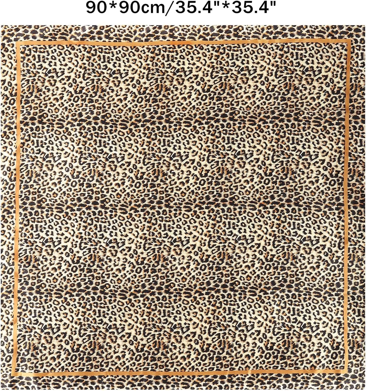 GERINLY Women Wild Rag 35 Inch, Silk Feel Western Scarves, Fashion Cowgirl Neckerchief