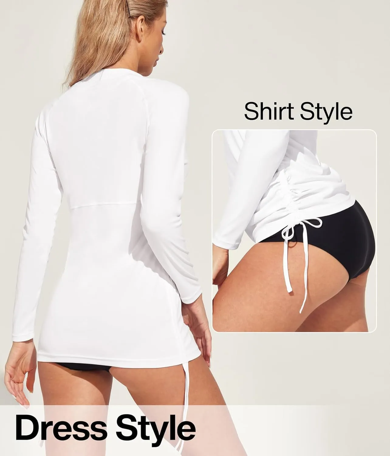 Heathyoga Rash Guard for Women UPF 50  UV Sun Protection Swim Shirt for Woman Long Sleeve Swimsuits Bathing Suit Tops