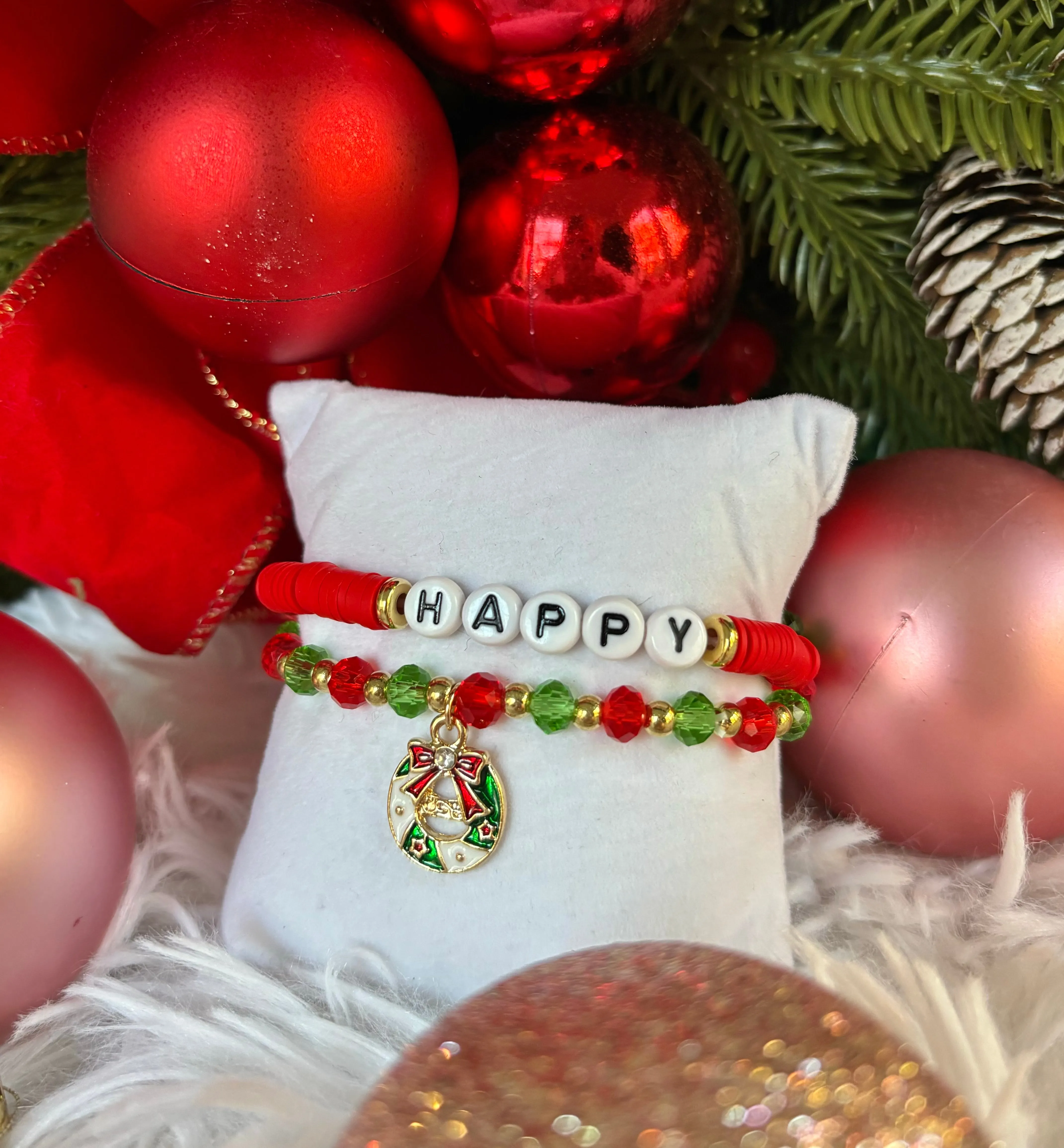 Holiday Charm Duo Bracelets-Various