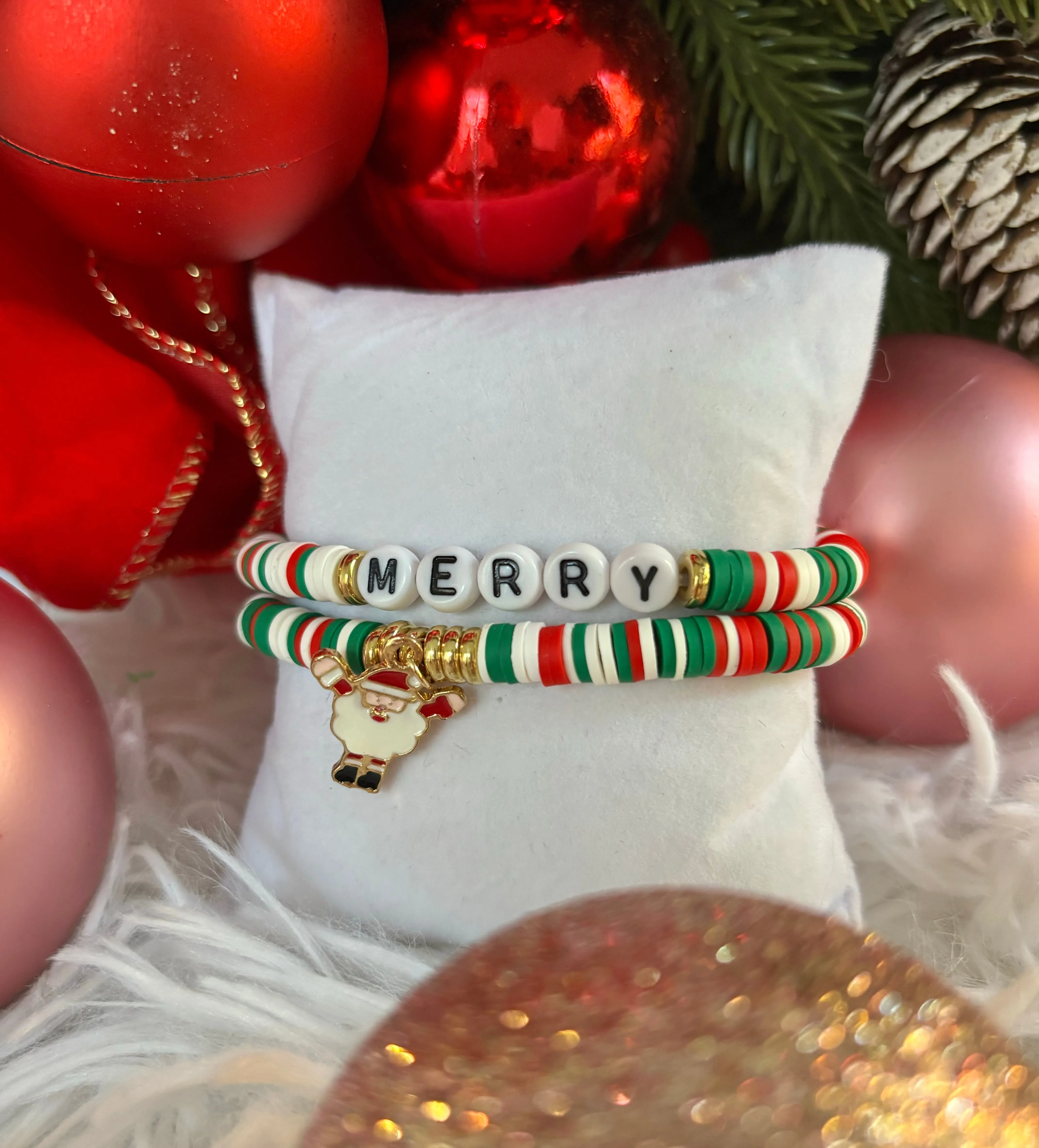 Holiday Charm Duo Bracelets-Various