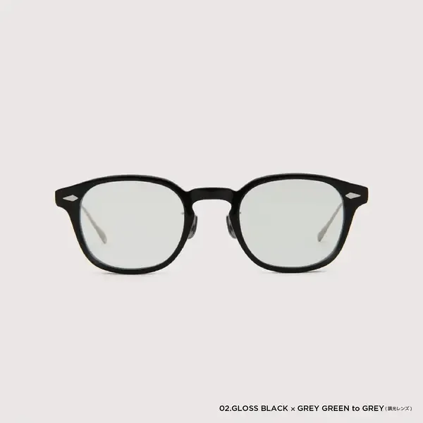 JIFUSAN "Gloss Black x Grey Green to D.Grey"