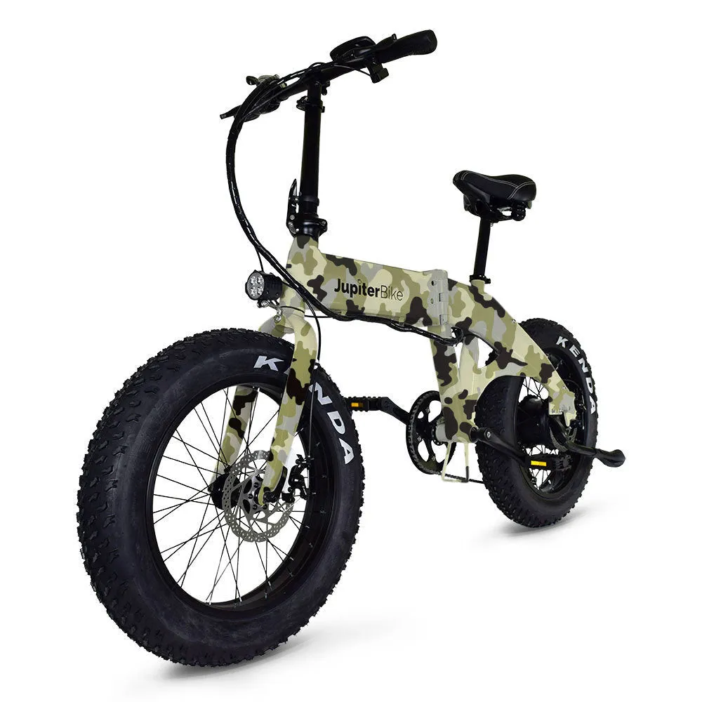 Jupiter Bike Defiant 48V / 750W Fat Tire Folding Electric Bike