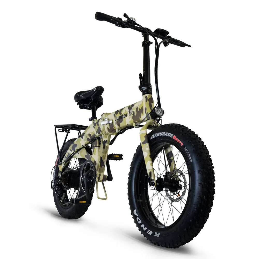 Jupiter Bike Defiant 48V / 750W Fat Tire Folding Electric Bike