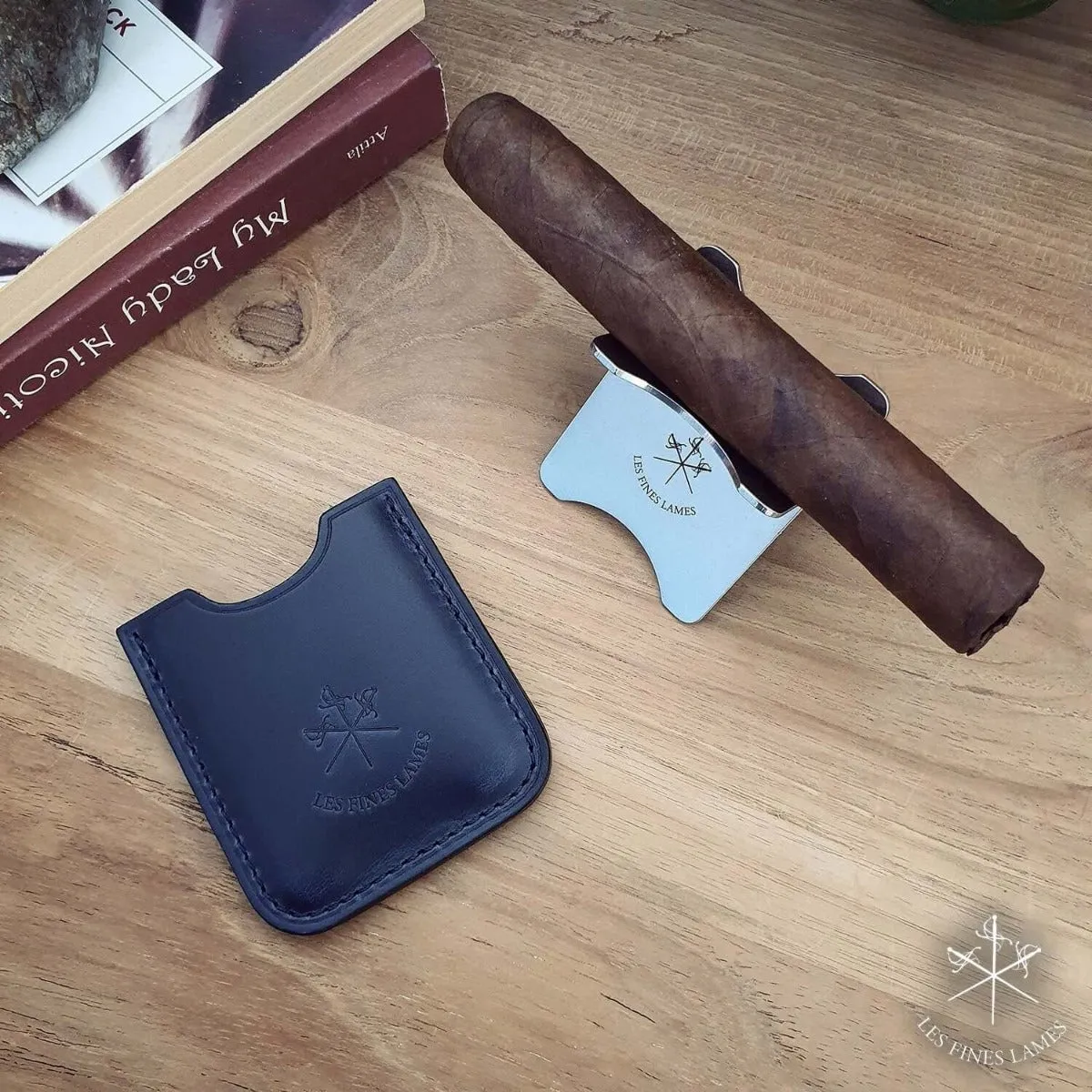 Kirby Allison Petrol Blue Cigar Stand