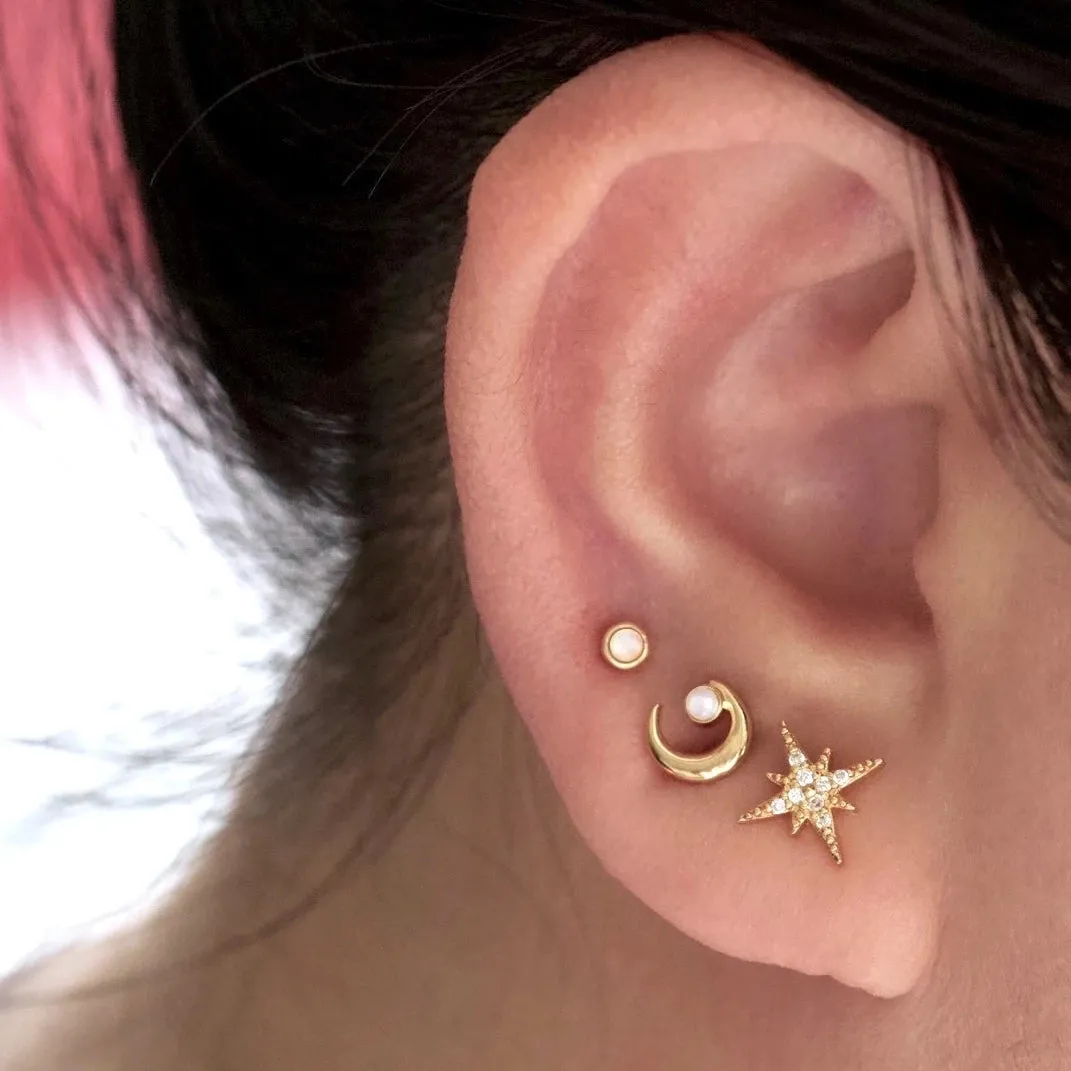 Little Opal Stud Earrings