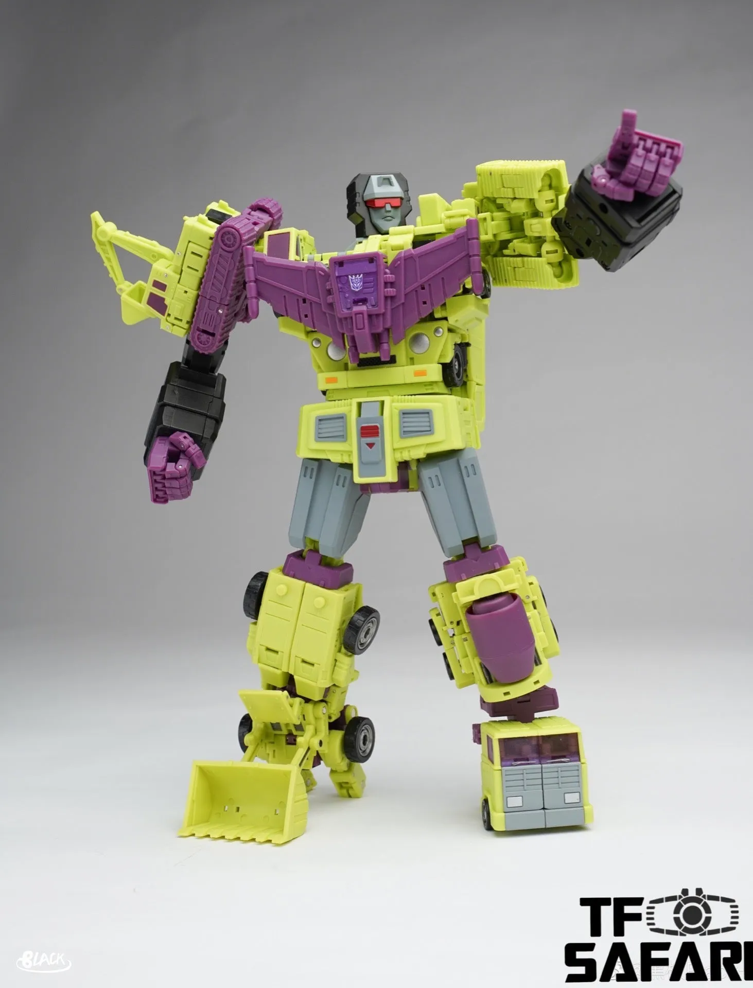 Magic Square MS Toys Constructor Devastator Combiner 3 sets (2 in 1 set) 25cm / 9.85"