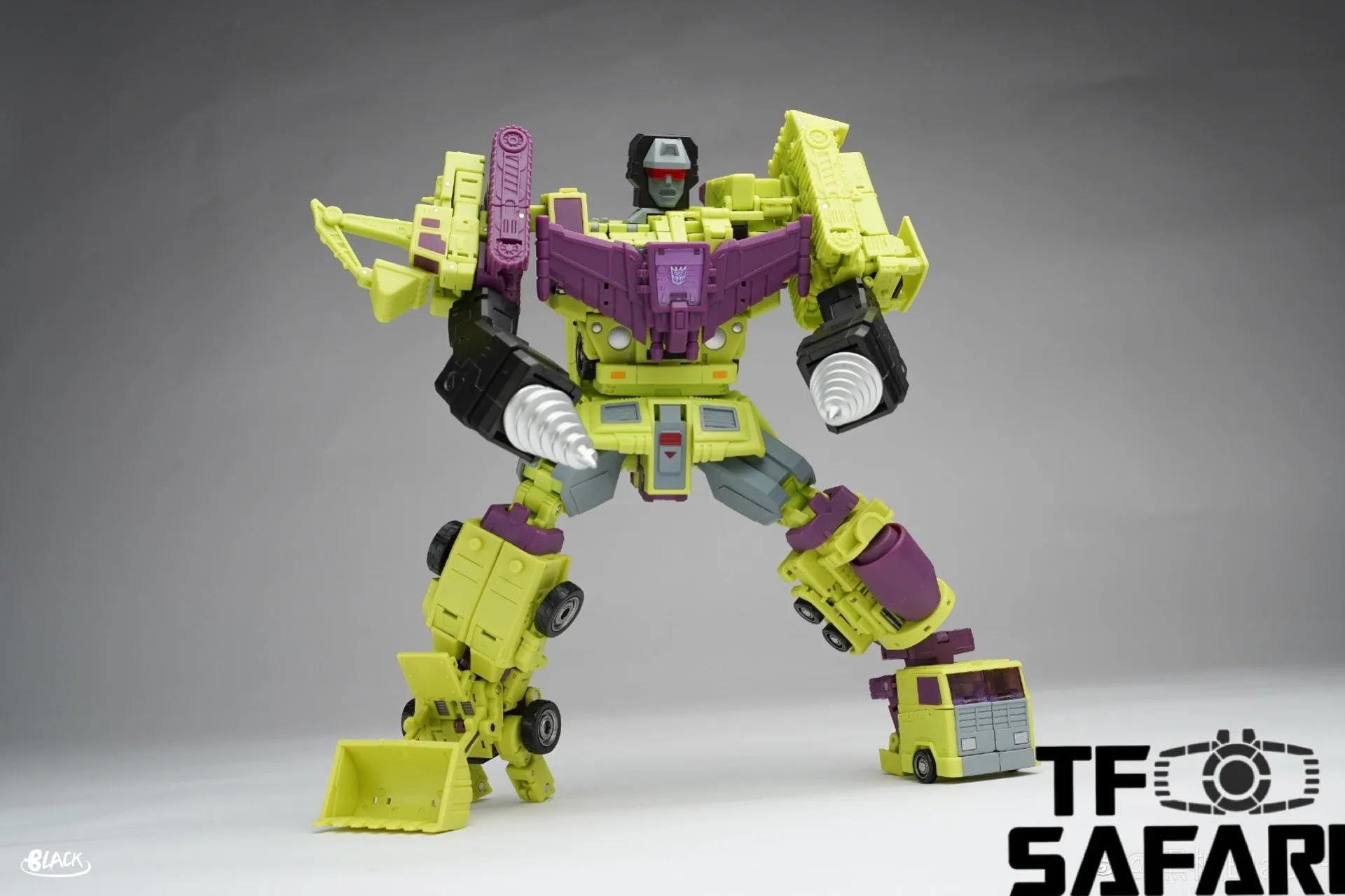 Magic Square MS Toys Constructor Devastator Combiner 3 sets (2 in 1 set) 25cm / 9.85"