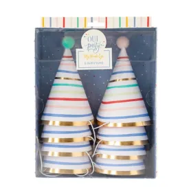 My Mind's Eye Oui Party Hats 8pk