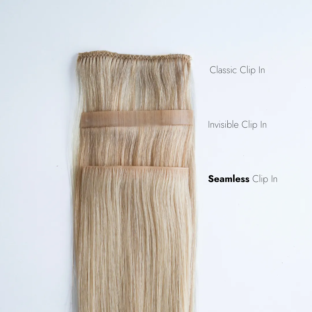NEW 8 Piece Seamless Clip In Box Set 22" 150g