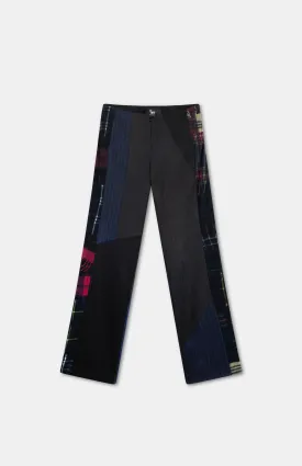 Pants Suiting X Mesh Scarves