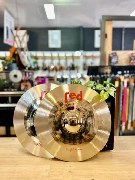 Red Cymbals | Bright Hybrid Series | 15” Hi-Hats