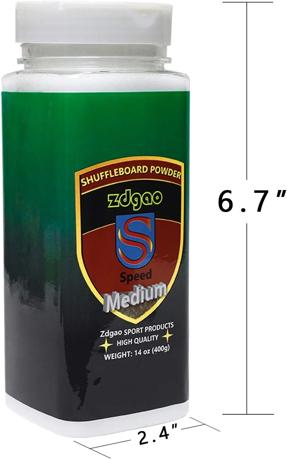 Shuffleboard Sand - Shuffleboard Wax with Mini Dustpan and Mini Brush, 2 Cans(214 oz)