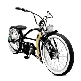 Tracer Signature Pro 26'' 48V/17.5Ah 800W Electric Chopper Cruiser Bike w/ USB & Cigarette Lighter