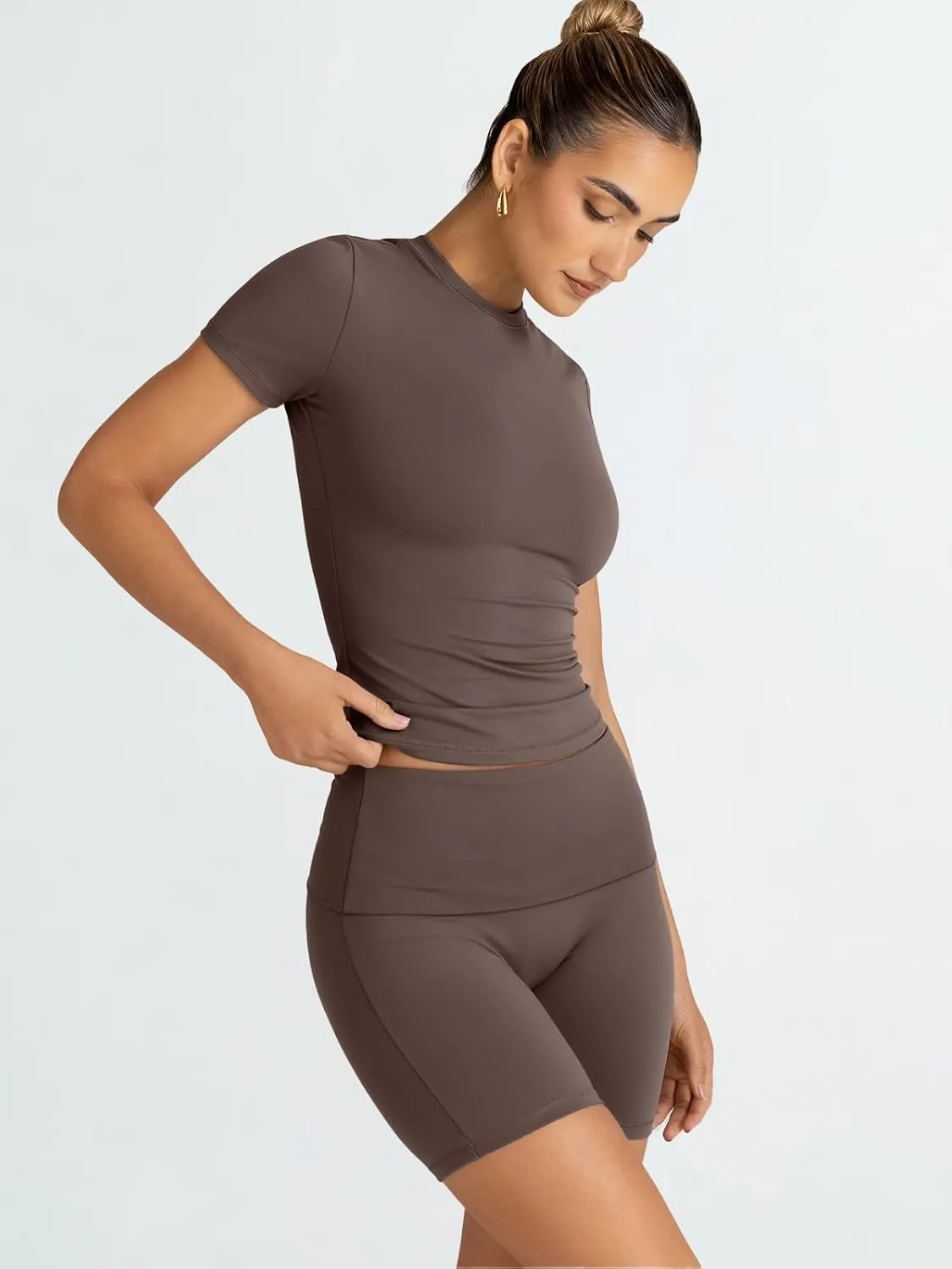 Trendy Queen Womens 2 Piece Workout Sets Short Matching Lounge Sets Summer Clothes Going Out Gym Outfits