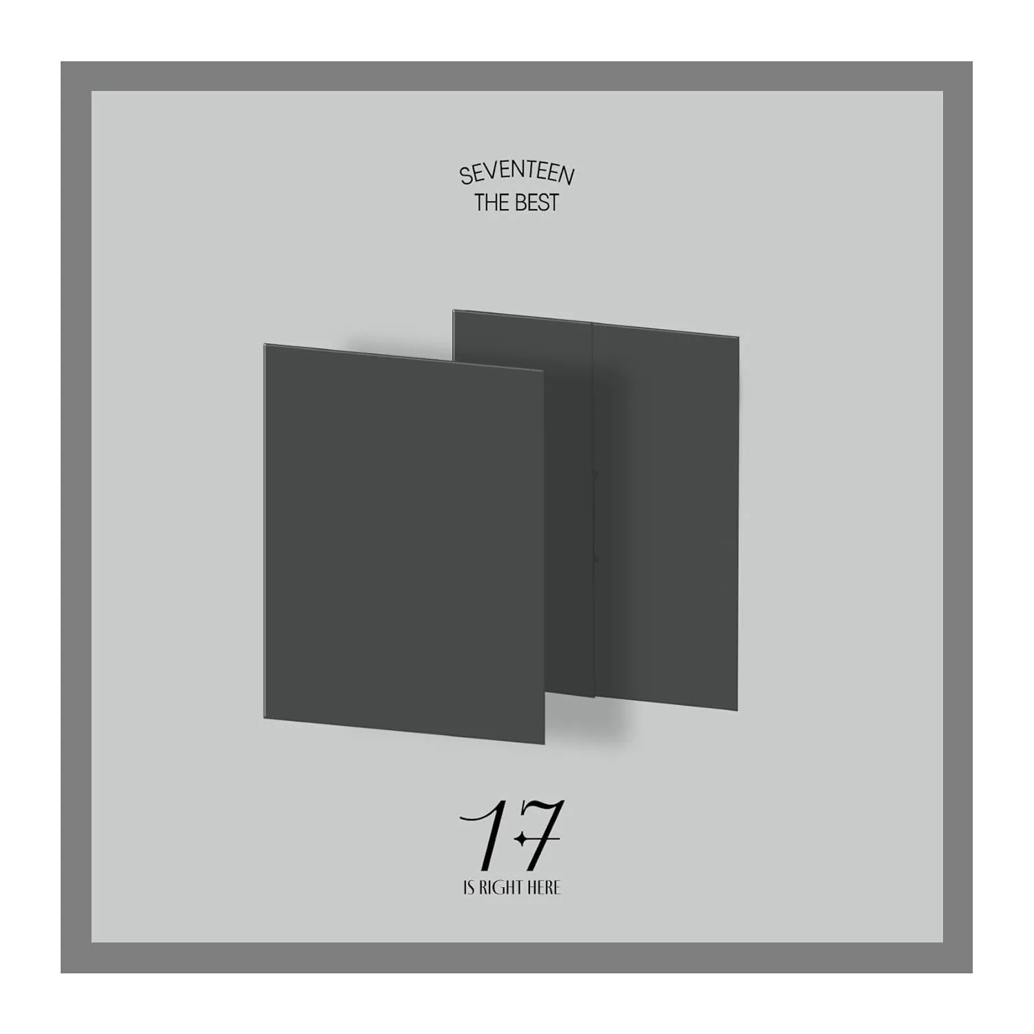 WEVERSE POB Exclusive SEVENTEEN 17 IS RIGHT HERE Best Album Weverse Albums Version Card Holder 1p QR Card 2p PhotoCard 1ea User Guide Tracking Sealed