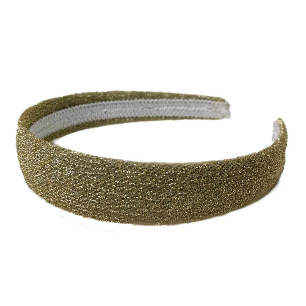 Wide Shimmer Headbands